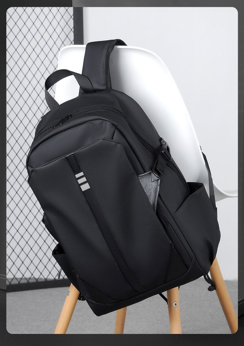 Backpack Casual Versatile Simple Large Capacity Student School Bag Business Commuter Travel Backpack_voghion.com
