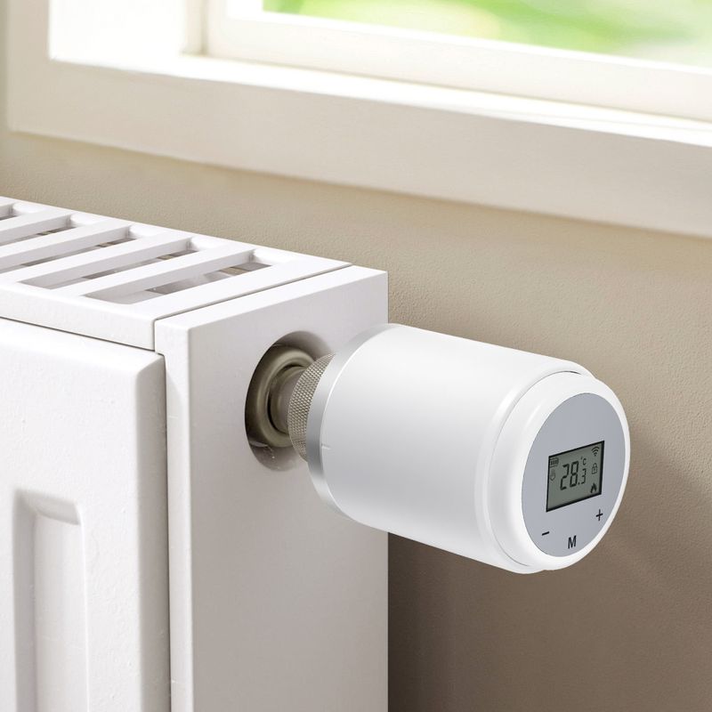 Thermostat intelligent WiFi AVATTO Tuya, radiateur thermostatique TRV, actionneur Vae, contrôleur de température pour Alexa, Google_voghion.com