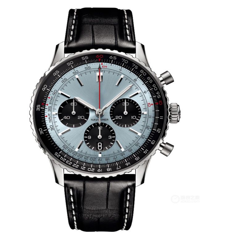 2023 Men's Six Needle High Quality Timing Quartz Steel Band Centennial Watch_voghion.com