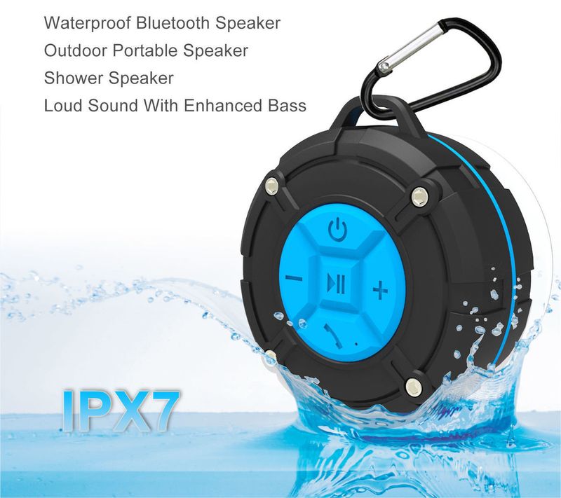C618 High Quality New Waterproof Bluetooth Outdoor Home Speaker Super Bass Cannon_voghion.com