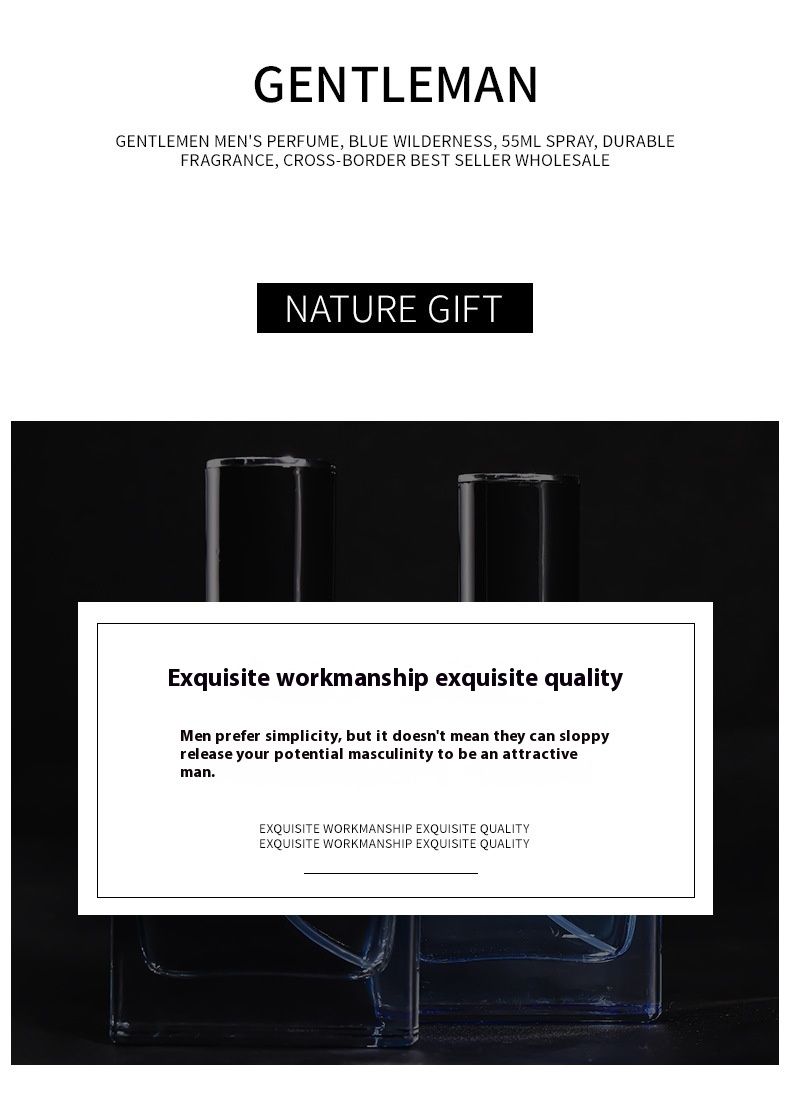Nov parfum Di Xianger Meilan moški parfum trajen vonj Gentleman Blue Wood Ocean Fragrance Gulong Water Cross Border Parfum_voghion.com
