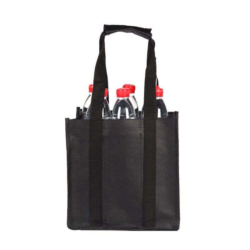 6 Fläschen Wäin Fläsch Handtasche Net-Ënner Vakanz Wäin Fläsch Kaddosbeutel reusable Shopping Sak_voghion.com