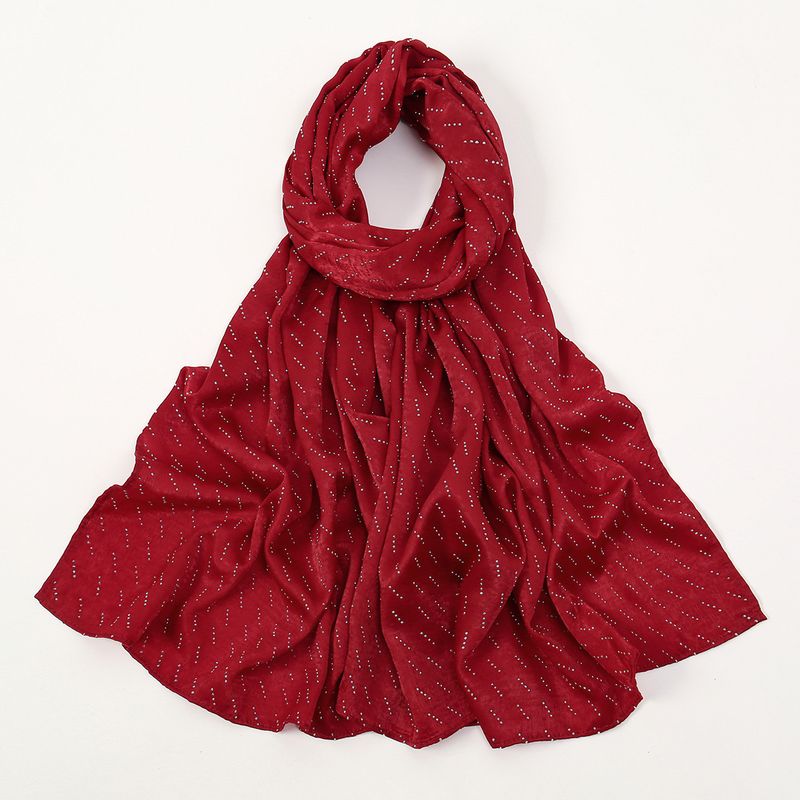 Beliebter, neuer Stil: Langer, heiß gesteppter Samtschal für Damen, einfarbig, schlicht und vielseitig, ethnisch inspiriert, atmungsaktiv und hautfreundlich_voghion.com