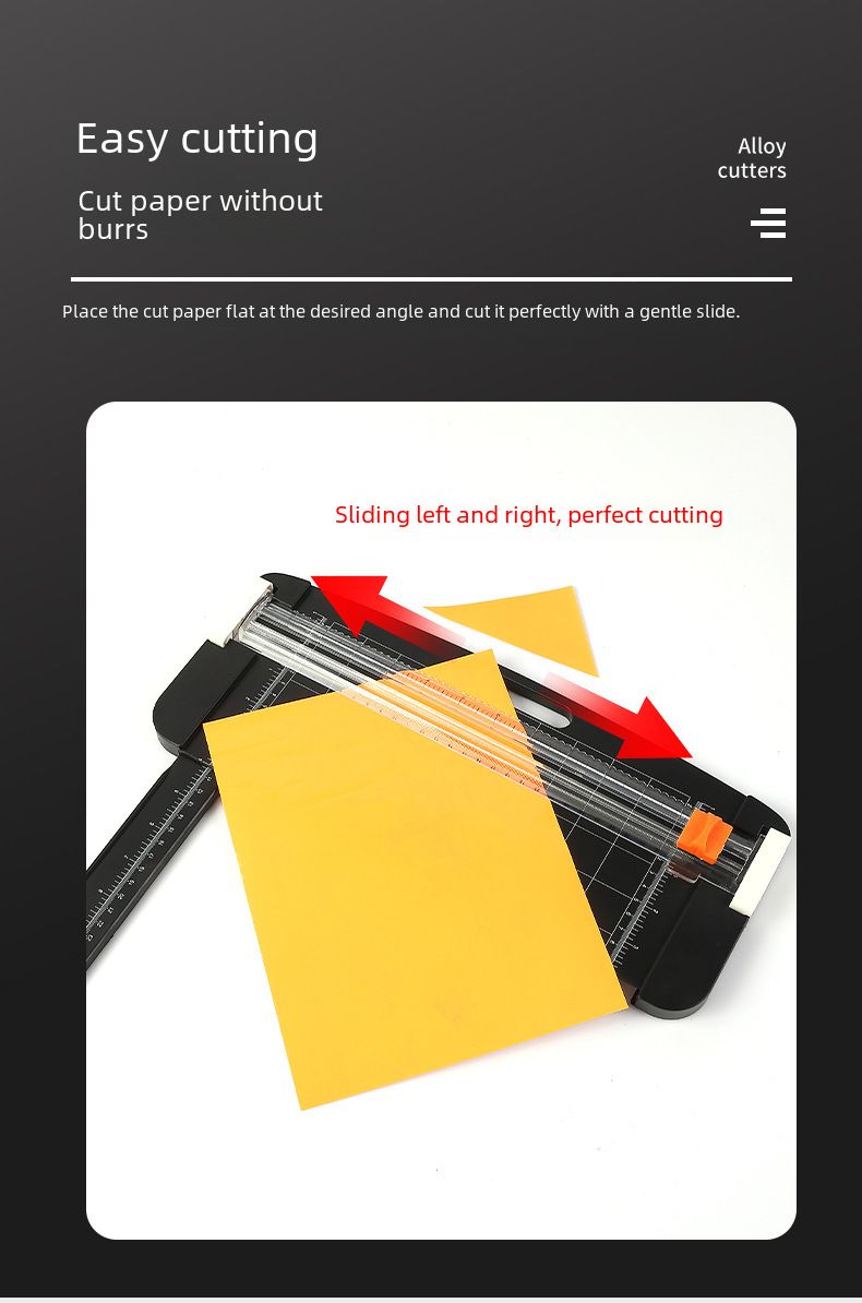 Manufacturers wholesale a4 manual trimmer multi-purpose student party paper knife hand hand book artifact cut paper trimmer_voghion.com