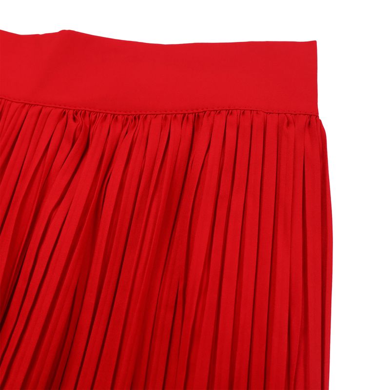 Abbigliamento donna nuova primavera pantaloni larghi a gamba larga con scollo a V pieghettato in due pezzi_voghion.com