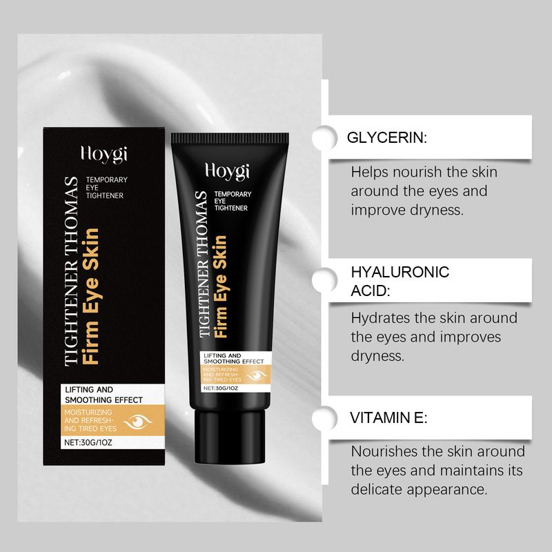 HOYGI Creme, feuchtigkeitsspendend und feuchtigkeitsspendend, zarte Textur, tägliche nährende, sanfte Pflege für die Haut im Augenbereich_voghion.com