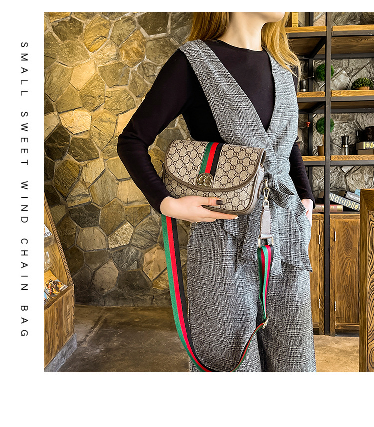 2024 New Classic Series Wide Camera Women's Versatile Backpack Single Shoulder Crossbody Small Square Bag_voghion.com
