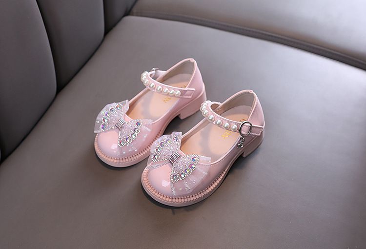 Neu Dame Baby Mädchen Mädchen Prinzessin Diamant Einzelnen Schuh Schuhe Dance_voghion.com