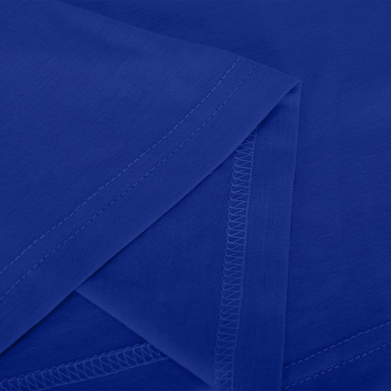 Abito a pieghe con scollo rotondo e righe, nuovo e ampio, 2025, tinta unita, per donna_voghion.com