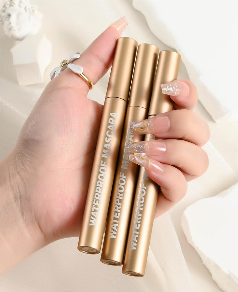 Mascara Waterproof Ultra-fine Long Lasting Extension Eyelashes Lengthening Curling Mascara Black Brown Eye_voghion.com