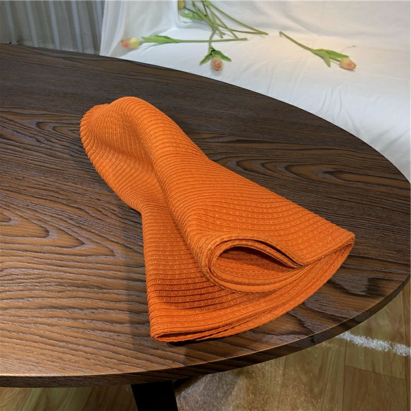 Cappello da spiaggia pieghevole oversize da donna, con tesa larga da 15 cm, estivo, da viaggio, in paglia, per donna, per vacanze all'aperto, arrotolabile, UPF50+_voghion.com