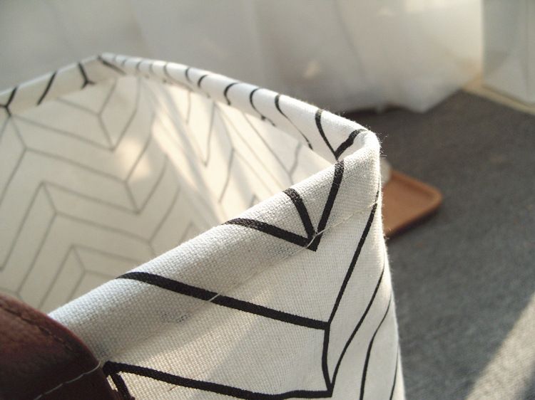 Nordic Opbergdoos, Opbergzak voor huishoudtextiel, Opbergmand voor katoenen en linnen, Opbergmand voor vuile was, Vierkante doos, Opvouwbare opbergmand voor speelgoed_voghion.com