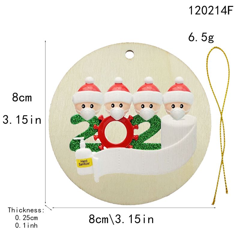Consejos para imprimir mascarillas para prevenir epidemias 2023, decoraciones para fiestas en casa, accesorios para prevenir epidemias, colgantes, artesanías de madera_voghion.com