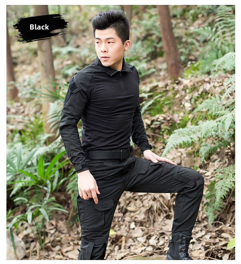 Camouflage Frog Tactical Training Quick-Dry Enthusiast Outdoor CS Expansion Field Suit Cross-Border Wholesale_voghion.com