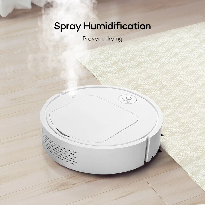 2024 New USB Rechargeable 5-in-1 Robot Vacuum Cleaner Automatic Cleaning Sweeping Machine Wet Mopping Vacuum Cleaners Robot_voghion.com