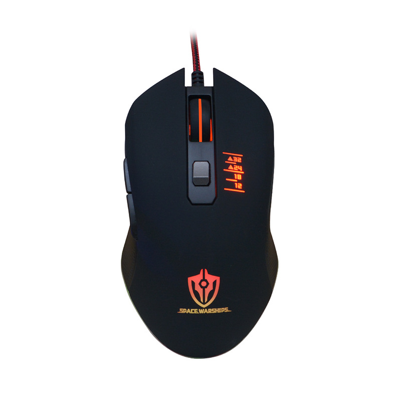 Void Warship G1 Glow USB-port 6D trådbunden presentförpackning Datorspelmaskin Mus_voghion.com