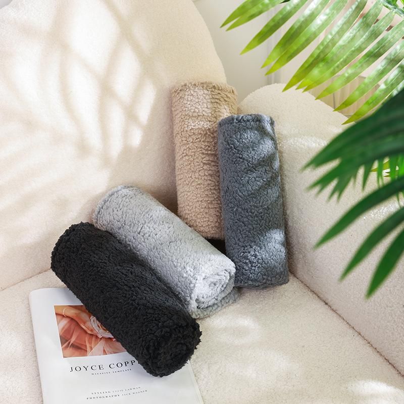 Cobertor impermeável de flanela e lã composta, tapete espesso para animais de estimação, cama para cachorro_voghion.com