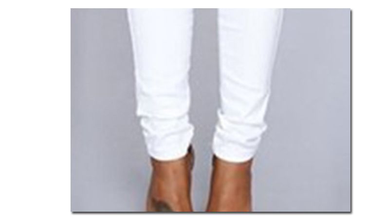 Damenbekleidung Bleistifthose Multi Pocket Kordelzug Damen Freizeithose mit Gürtel_voghion.com