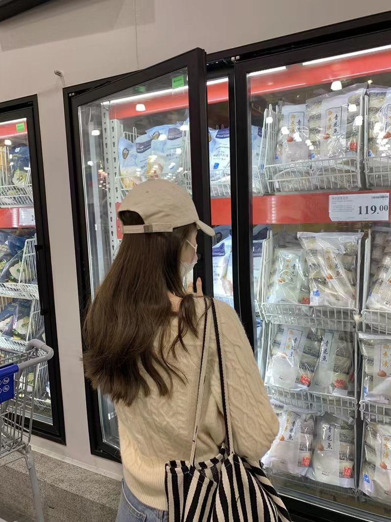 Pullover mit quadratischem Ausschnitt für Damen, Retro, verdickter Twist, Herbst und Winter, koreanischer Stil, lockere Außenbekleidung, enge Taille, schlanker Pullover_voghion.com