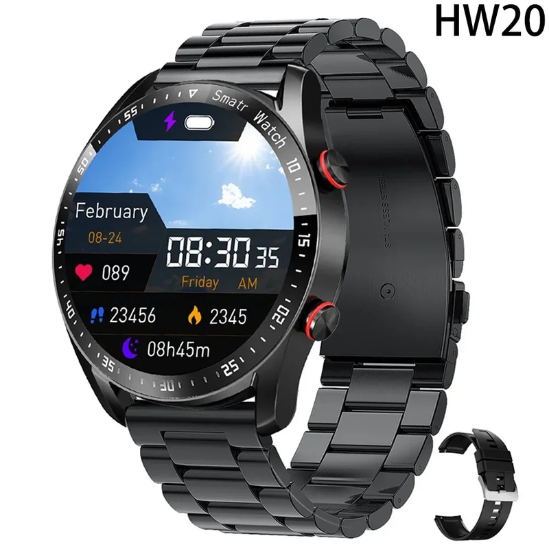 ECG + PPG Bluetooth appel montre intelligente hommes Laser santé pression artérielle Fies montres homme sport étanche Smartwatch + boîte_voghion.com