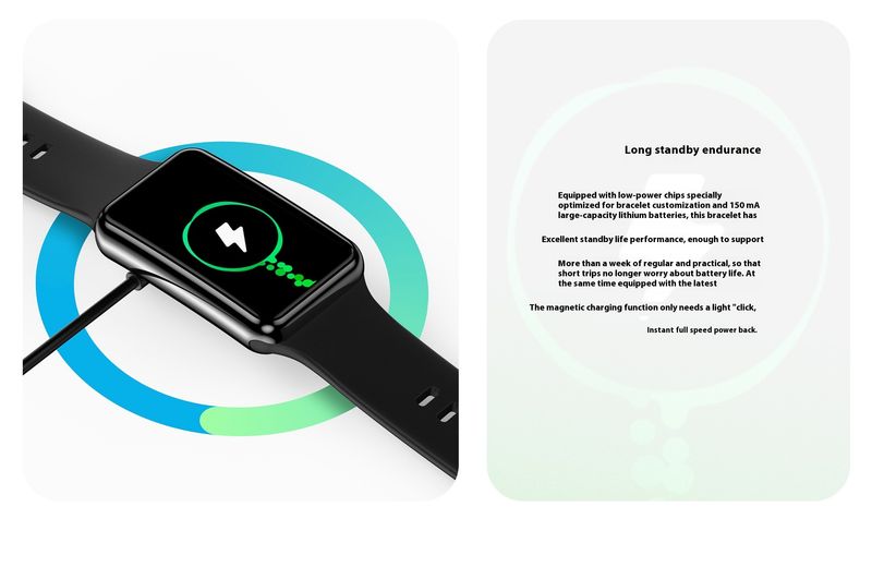 Pulsera inteligente C6 de 1,47 pulgadas, resistente al agua, medición de frecuencia cardíaca y presión arterial, recordatorio de llamadas, llamada Bluetooth, reloj deportivo_voghion.com