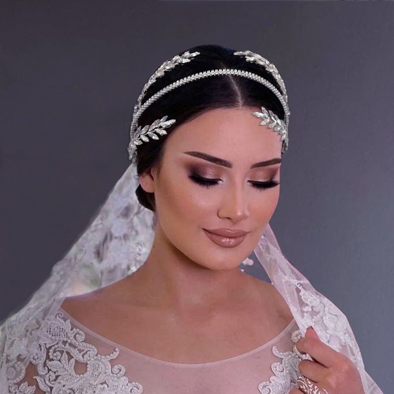 Copricapo fatto a mano con strass, accessori per abiti da sposa, linea di cerchietti con diamanti, artigli e accessori per capelli con diamanti._voghion.com
