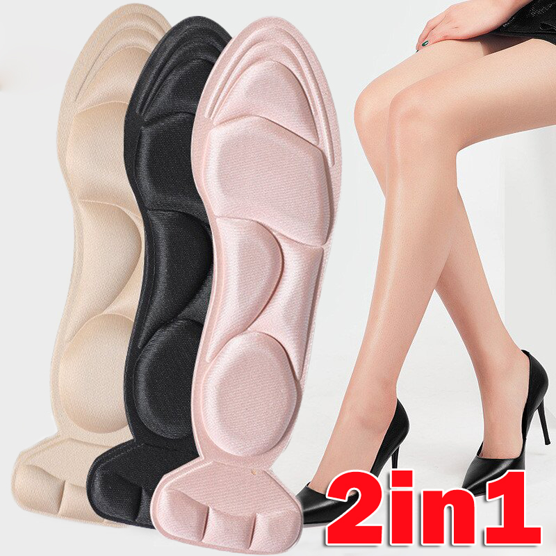 7 In 1 Soft Memory Foam High-heel Shoes Insoles Anti-slip Cutable Insole Comfort Breathable Foot Care Massage Shoe Pads_voghion.com