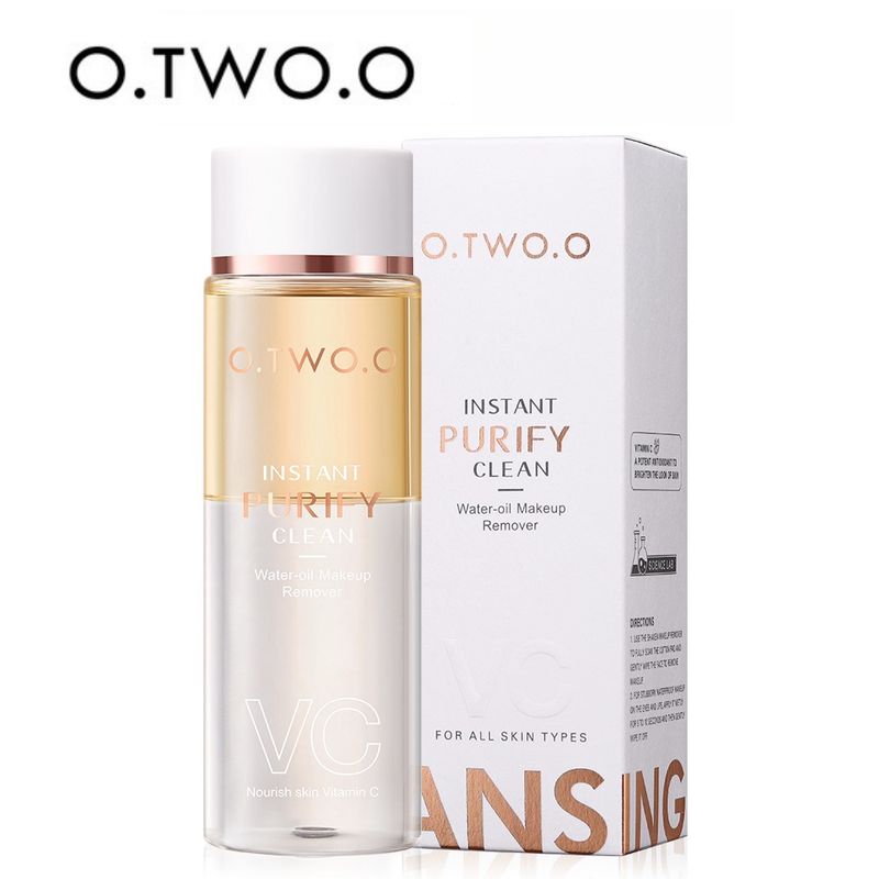 O.TWO.O Water-olie Make-up Remover VC Essense Diep Reinigende Volledige Gezichtsmake-up Instant Purify Cosmetics Residual Voor Alle Huidtypen_voghion.com