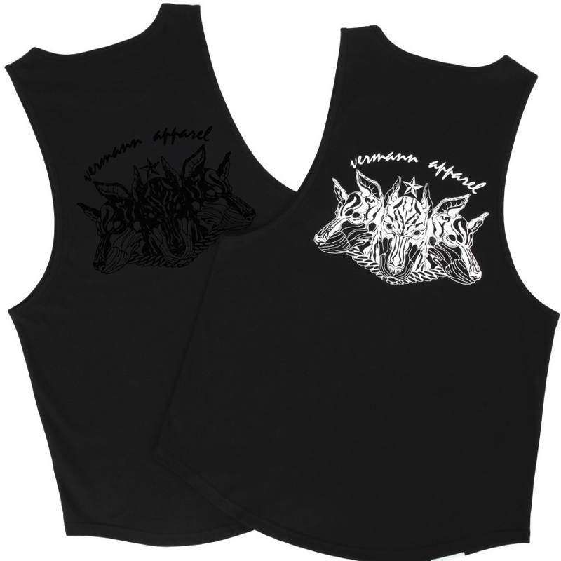 Muscle Fitness Summer Brother Nya män utomhus löpning Fritid Sport Basket ärmlös Racerback_voghion.com