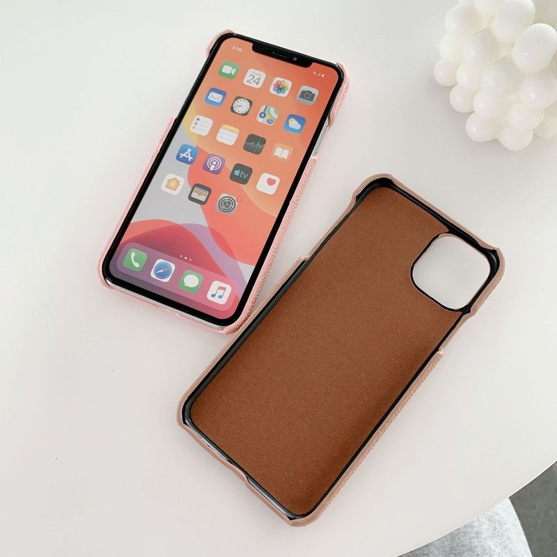 Mobile phone case card holder mobile phone case suitable for iPhone 15 protective cover Apple 14/12 multi-function protective case foreign trade_voghion.com