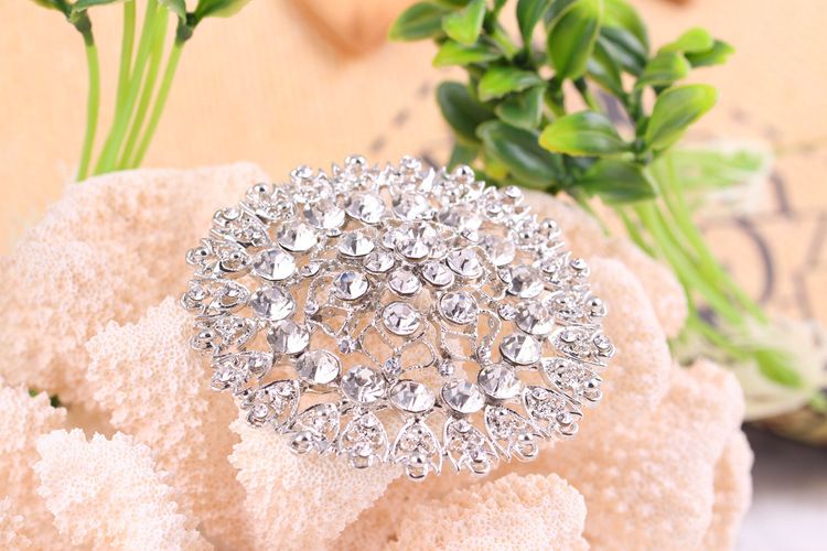 Online Brooch Jewelry Diamond Corsage Bridal Bouquet Buckle Corsage Wedding_voghion.com