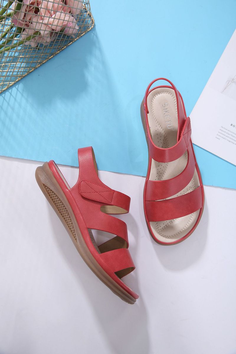 Neu 2025 frauen Lässig Leichte Große Größe Keil Bequeme Sandalen_voghion.com