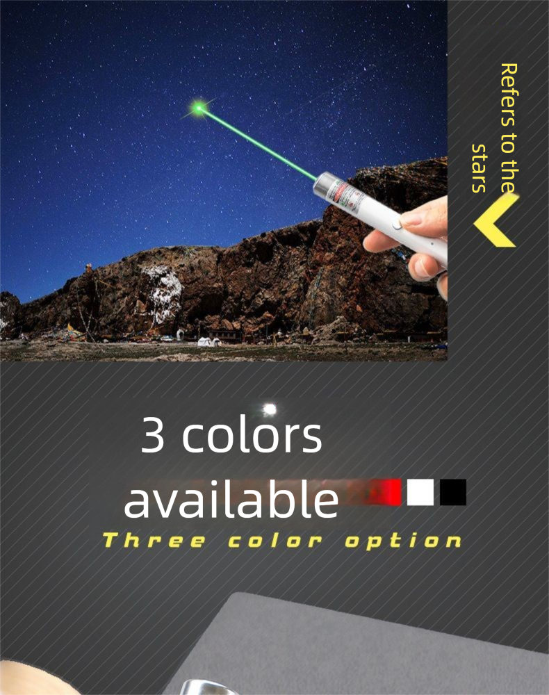 Flashlight Laser Aurora Star Green Long Range Strong Light Sand Table Sales Office Pointer Pen Indicator_voghion.com