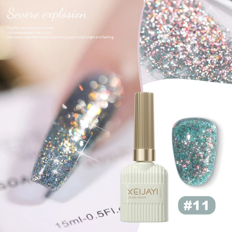 Nails Art & Tools Internet-Berühmtheit gebrochener Diamant-Glitzerkleber neues Produkt brillanter Disco-Pulverkleber Nagelkunst gebrochener Diamantkleber_voghion.com