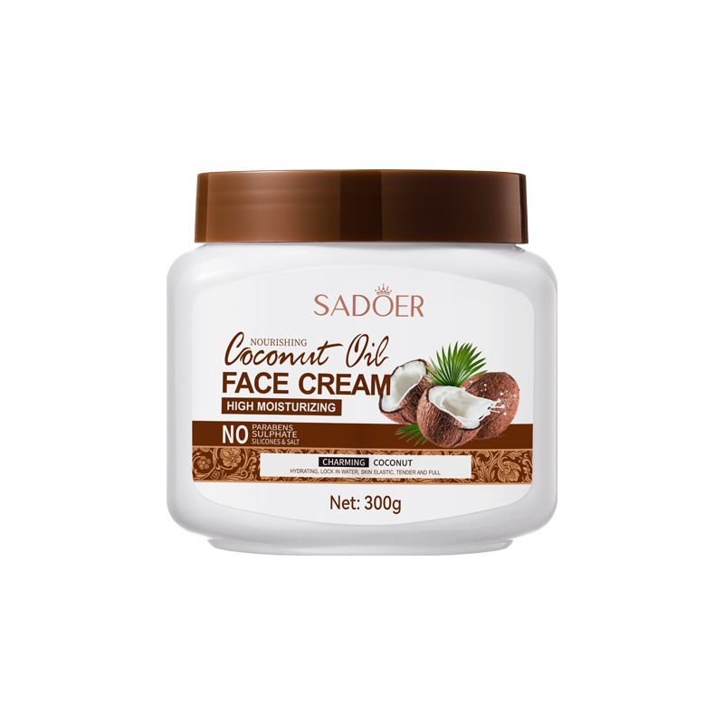 Full English SADOER Coconut Oil Nourishing Moisturizing Hydrating Skincare Cream_voghion.com