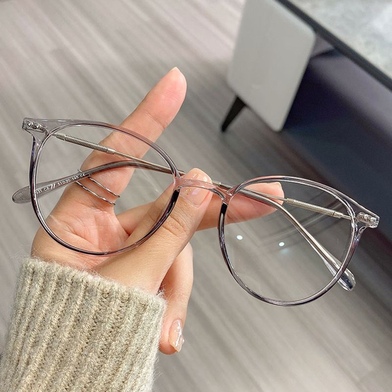 Männer und Frauen Runde Anti-Blau-Brille Computer-Rahmen Optische Linsen Neue Ankunft 2025_voghion.com