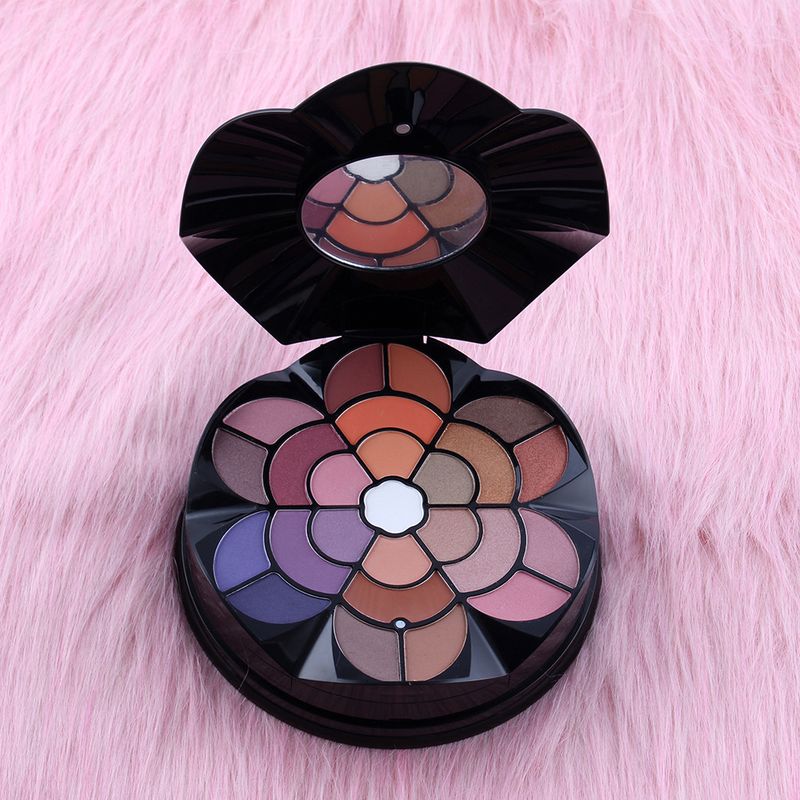 MISS ROSE 57 Color Petal Makeup Palette, 43 Color Eyeshadow, 4 Color Eyebrow Powder, Blush, Lipstick, 2 Color Powder Makeup Box_voghion.com