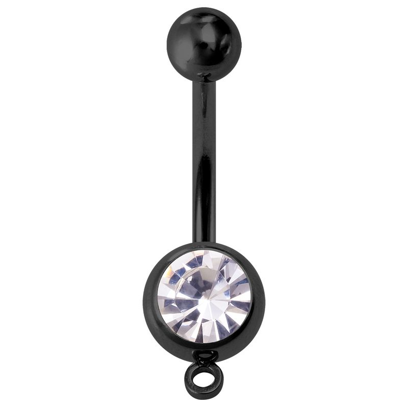 Grenzüberschreitende DIY-Accessoires können beliebig kombiniert werden: Anhänger, doppelköpfiger Zirkonknopf, Hängering, Bauchnabelnagel_voghion.com