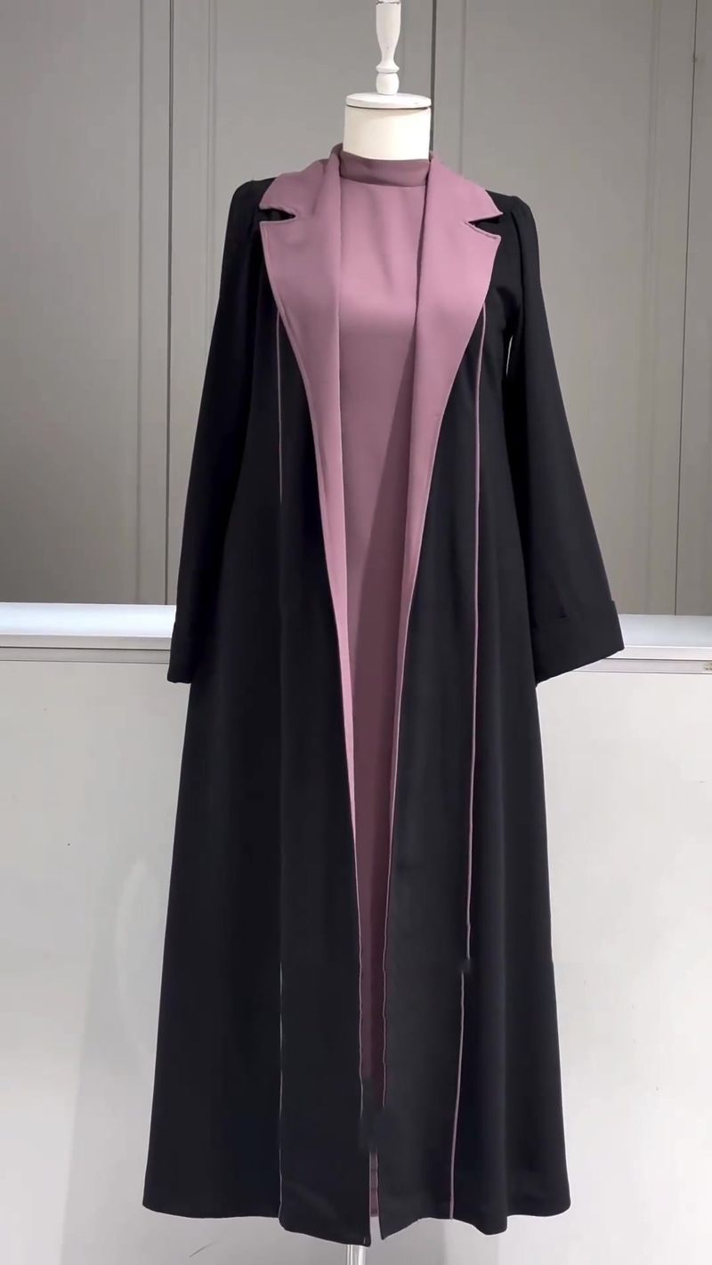 Cappotto lungo cardigan di lusso per donna – Elegante vestaglia aperta sul davanti con stile versatile (S-XXXL, 6 colori)_voghion.com