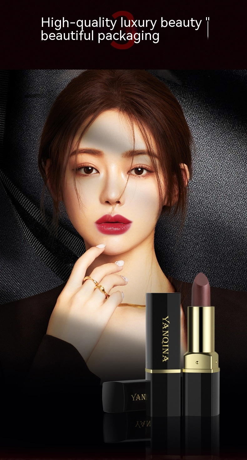 Black Rose Warm huulepulk ja niisutav kõvasti puudutatav huulepulk Cup Base Color Beauty Live_voghion.com