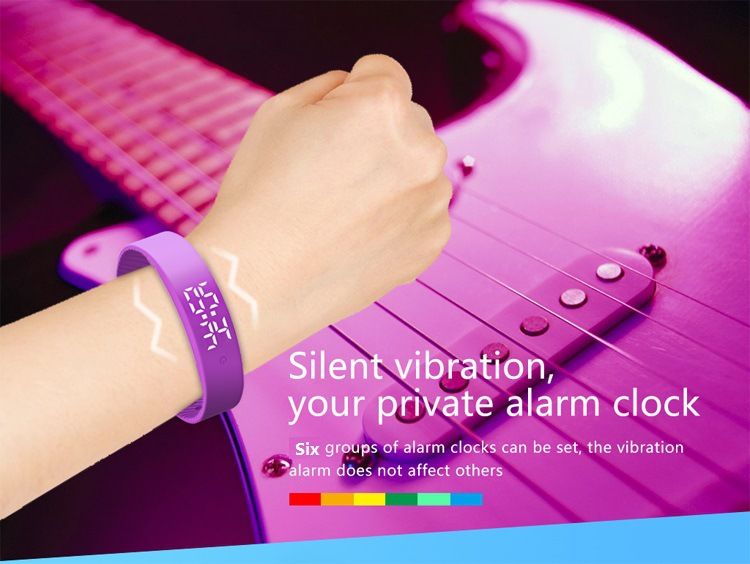Orologi per bambini, ricarica, vibrazione, promemoria, sveglia silenziosa, per misurare la temperatura corporea, orologio intelligente impermeabile per studenti._voghion.com
