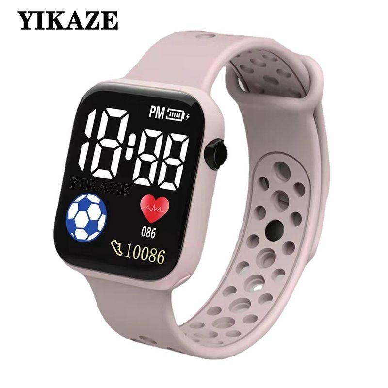 2023 LED Für Kinder Jungen Sport Wasserdichte Uhren Mädchen Silikon Digital Uhr Casual kinder Elektronische Uhr_voghion.com