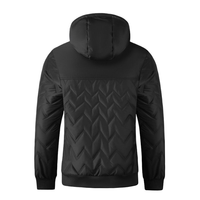 Giacca da uomo versatile, semplice, casual e basic, 2025, nuova giacca invernale antivento e calda, rimovibile, per esterni_voghion.com