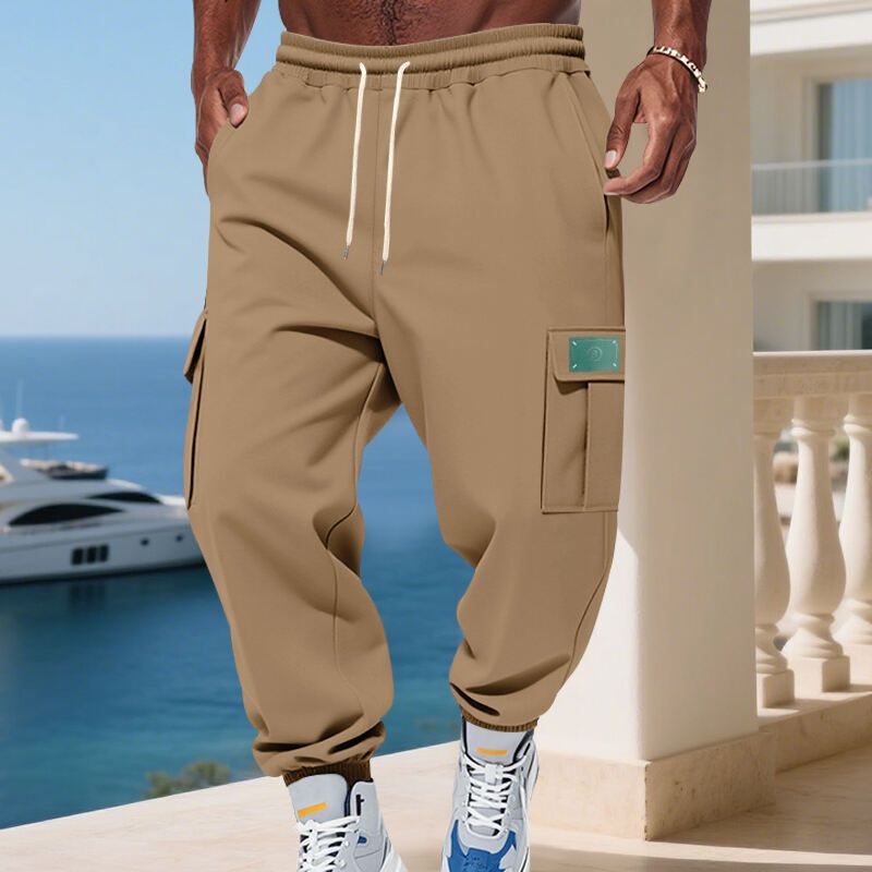 Tactical Cargo Joggers – Fleecegefütterte Arbeitshose für Herren mit mehreren Taschen und verstellbaren Bündchen (S-3XL)_voghion.com
