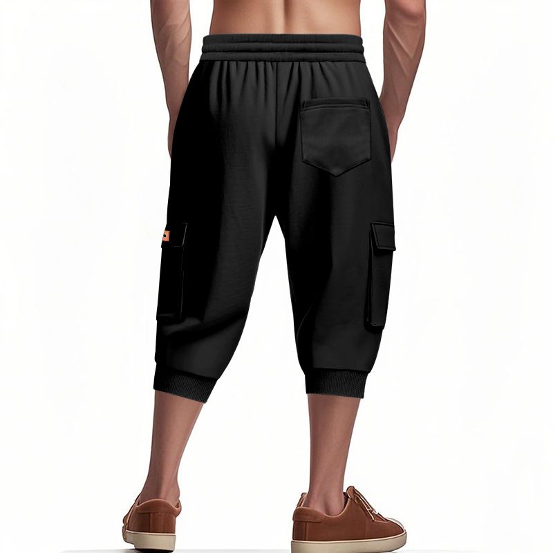 Été Style Américain Hommes Extérieur Décontracté Hip-Hop Sport Ample Simple Tendance_voghion.com