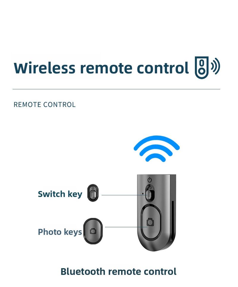 Selfie-Stick-Stativ L16 Anti-Shake Einziehbarer Handyhalter Tragbares Live-Übertragungsfoto-Desktop-Stativ für Reisen_voghion.com