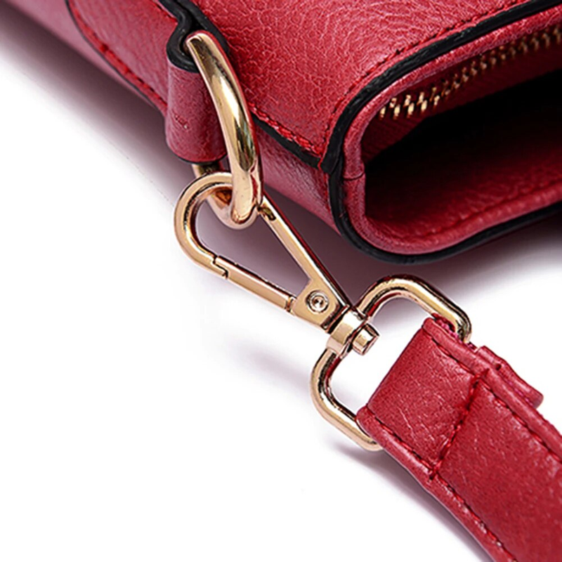 Borsa a mano con manico ad anello con stampa floreale cinese Borsa a tracolla da donna in ecopelle di grande capacità_voghion.com