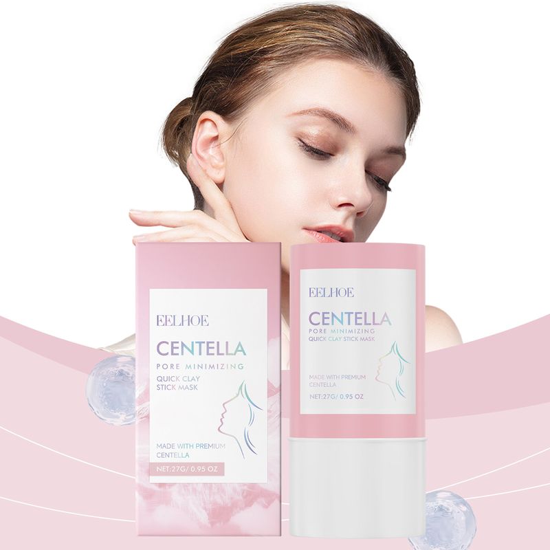 EELHOE Centella Asiatica Clay Cleansing Stick Maschera viso idratante profonda e lenitiva per la pelle_voghion.com