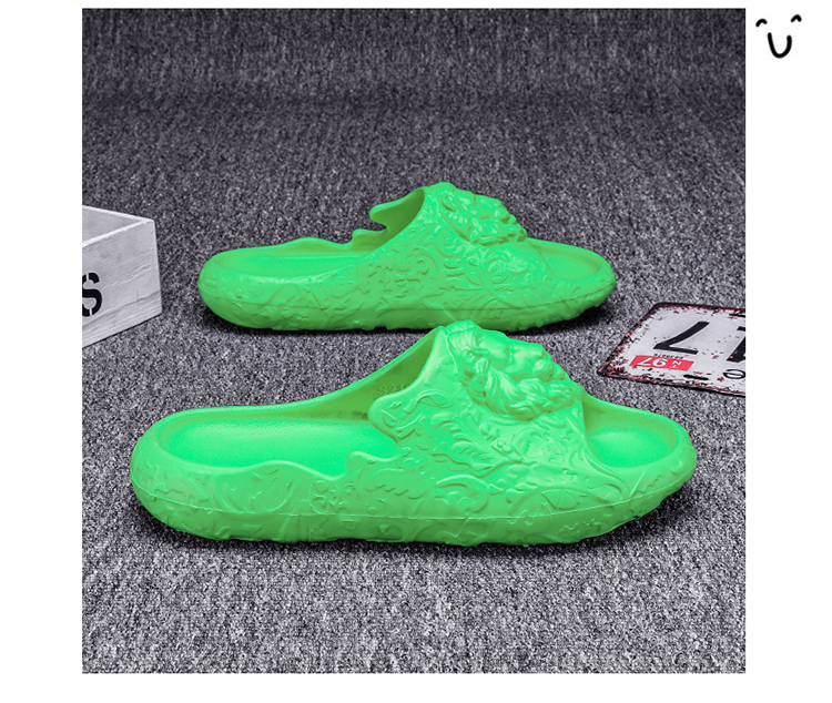 Anti Thick Men Slip Soled Quick Dry Super Soft Slippers Cozy Slides Bathroom Shower_voghion.com