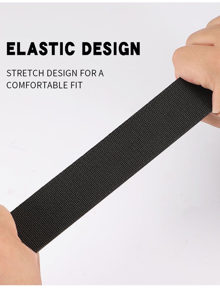 HOT New Stretch For Men and Women Hard Alloy Quick Release Buckle Strong Real Nylon Unisex Elastic Overalls Work Belt_voghion.com